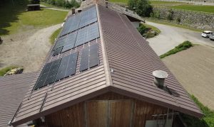 Impianto fotovoltaico da 20 kWp su azienda agricola in Valle d’Aosta realizzato da Green Terrae
