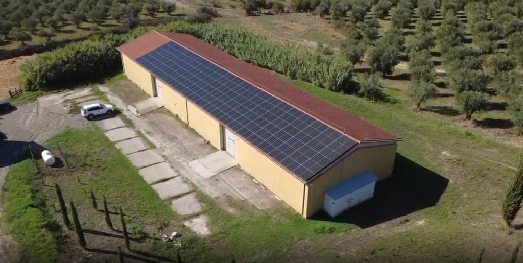 Impianto fotovoltaico da 63 kWp su capannone industriale realizzato da Green Terrae