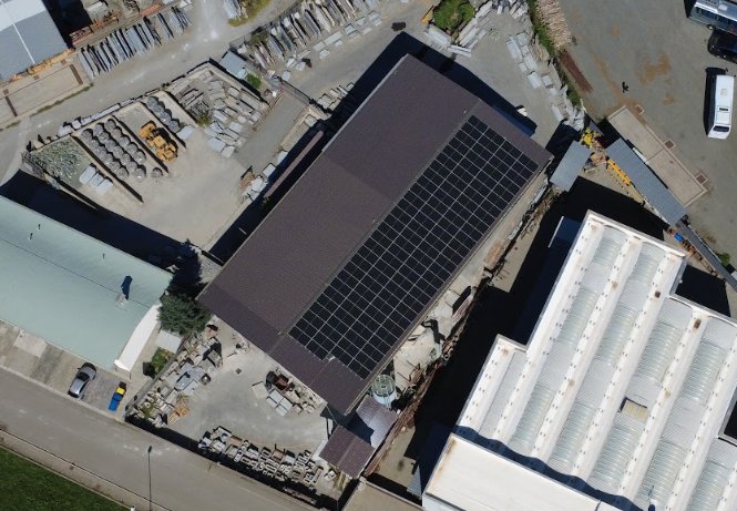Impianto fotovoltaico da 68 kWp su capannone industriale realizzato da Green Terrae
