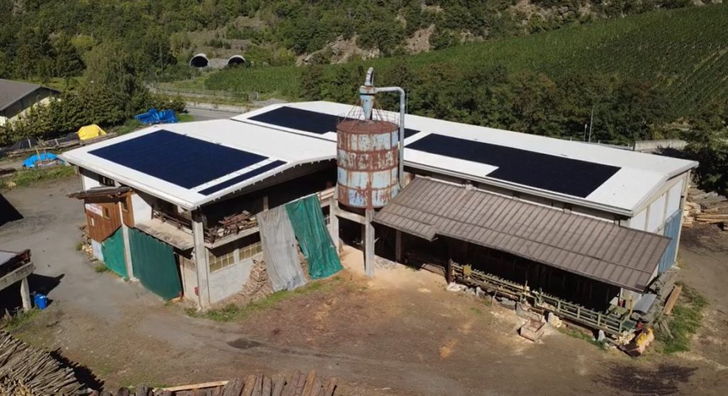 Impianto fotovoltaico da 75 kWp su capannone industriale realizzato da Green Terrae