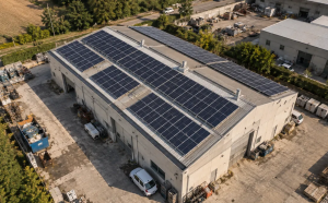 Impianto fotovoltaico da 197 kWp su capannone industriale realizzato da Green Terrae