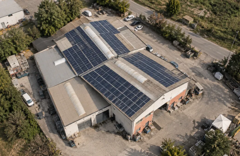 Impianto fotovoltaico da 169 kWp su capannone industriale realizzato da Green Terrae